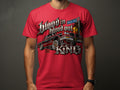 Red t-shirt with 