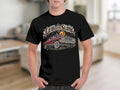 Black t-shirt with 