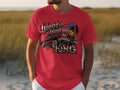 Red t-shirt with 