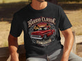 Black t-shirt with 