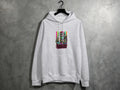 Gray hoodie with 