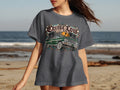 Dark gray t-shirt with 